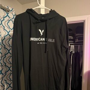 American eagle black men’s hoodie